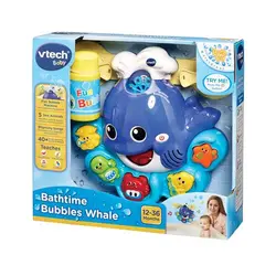 حباب ساز حمام وی تک Bathtime bubbles whale Vtech 146003