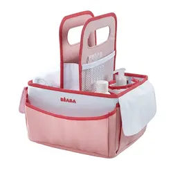 سبد لوازم تعویض کودک Beaba Nursery Basket Coral
