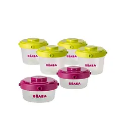 ست 6 عددی پیمانه قابل اتصال Beaba Set of 6 Clip Portions