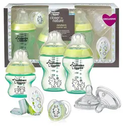 ست آغازین نوزادی سبز تامی تیپی Tommee Tippee Closer to Nature Starter Set