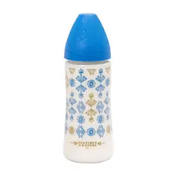 شیشه سرلاک خوری 360 میل لوکس آبی سواوینکس Suavinex