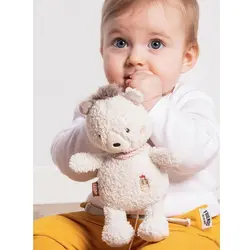 عروسک نخ کش موزیکال بیبی فن طرح خرس BabyFehn Musical Bear Peru