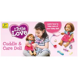 عروسک وی تک Little Love Cuddle And Care vtech 179503
