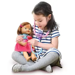 عروسک وی تک Little Love Cuddle And Care vtech 179503