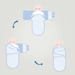 قنداق نخی طرح میمون و شیر سامر summer SWADDLEME ORIGINAL