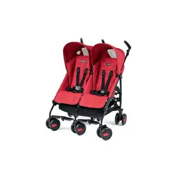 کالسکه دوقلو رنگ قرمز پگ پرگو Peg-Perego Pliko Mini Twin