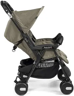 کالسکه دوقلو رنگ بژ پگ پرگو Peg-Perego Aria Shopper Twin