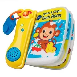 کتاب حمام موزیکال وی تکsplash and sing bath book Vtech 143703