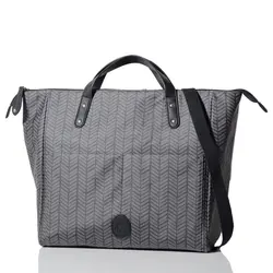 کیف لوازم سانتن زغالی طرحدار پاکاپاد Pacapod Saunton Charcoal Herringbone