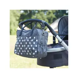 کیف لوازم کودک Bebejou Diaper Bag Grey Dots