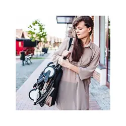 کالسکه یویو پلاس بیبی زن فریم سفید با کیت پارچه قرمز Babyzen Yoyo+ Pushchair Red