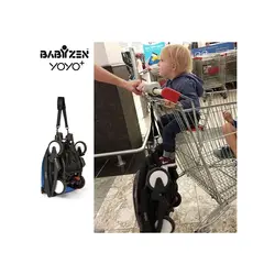 کالسکه یویو پلاس بیبی زن فریم سفید با کیت پارچه قرمز Babyzen Yoyo+ Pushchair Red