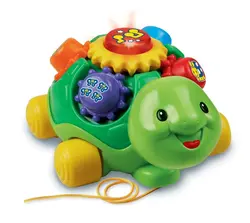 لاک پشت نخ کش وی تک pull and play turtle vtech