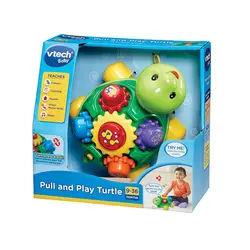 لاک پشت نخ کش وی تک pull and play turtle vtech