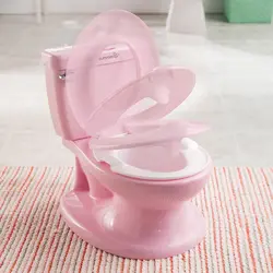 لگن آموزشی طرح توالت فرنگی صورتی سامر Summer