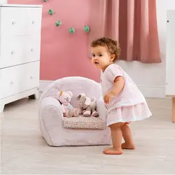 مبل صورتی کمرنگ ناتو Nattou Sofa