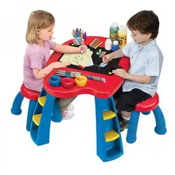 میز نقاشی دو نفره کودک crayola 503902