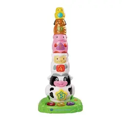 برج حیوانات وی تک Stack& Discover Animals Vtech 143303