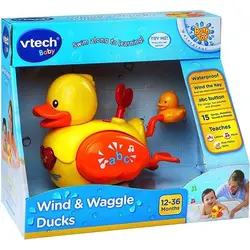 اردک موزیکال و حرکتی وی تک Wind &waggle Ducks Vtech 151603