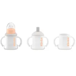 لیوان سه کاره ب آ با Beaba 3-in-1 Evolutive Training Cup