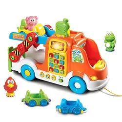 اسباب بازی حمل اتومبیل وی تک vtech pull &learn car carrier