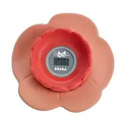 دماسنج حمام کودک Beaba Lotus Bath Thermometer Coral