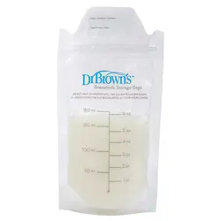 کیسه ذخیره شیر مادر 25 عددی دکتر براون DrBrown's