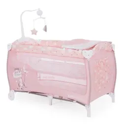 تخت و پارک صورتی مدل Dolce sono کیکابو KIKKABOO