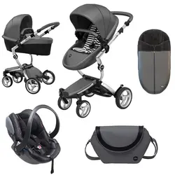 ست کالسکه Mima Xari-cool grey