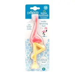 مسواک کودک دکتر براون طرح فلامینگو DrBrown’s