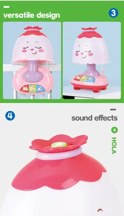 چراغ خواب طرح قارچ Huile toys هالی تویز