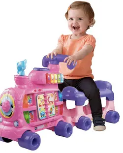 واكر قطار آموزشی و موزيكال دخترانه وی تک vtech