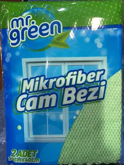 دستمال همه کاره دوعددی میکروفایبر mr.green