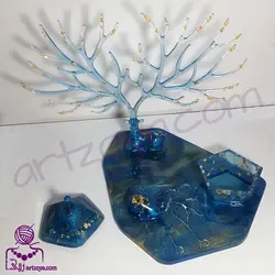 استند زیورآلات طرح گوزن 1 - آرت زویا - دست‌سازه‌های هنری