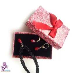 صهبا نیم ست چوکر و گوشواره دانه انار - آرت زویا - فروش