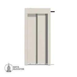 درب اتوماتیک آسانسور بهران عرض80