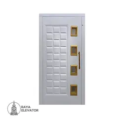 درب لولایی آسانسور کد6068 طرح تات