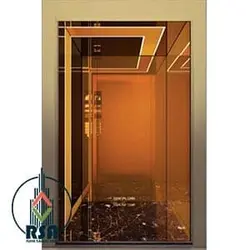 کابین آسانسور استیل کد3516 | کابین آسانسور لوکس
