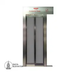 درب طبقه تلسکوپی یاران عرض80 | فروش درب اتوماتیک