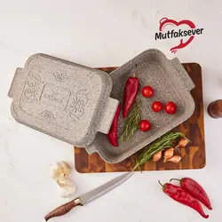 ماهیتابه چدنی کاراجا مدل Karaca Mutfaksever Biogranit