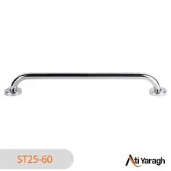 دستگیره استیل میله ای توان سازان فردا طول 60 سانتی متر - آتی یراق