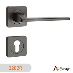 دستگیره ایران مدل 2282R دو تکه مشکی - آتی یراق