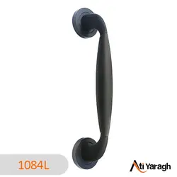 دستگیره ایران مدل 1084L حیاطی و پارکینگ مشکی - آتی یراق