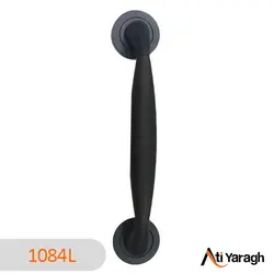 دستگیره ایران مدل 1084L حیاطی و پارکینگ مشکی - آتی یراق