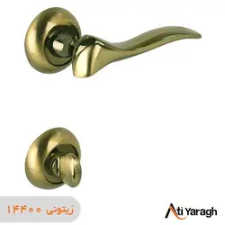 دستگیره کاوه صنعت مدل 1400R سربی دو تکه زیتونی - آتی یراق