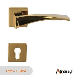 دستگیره کاوه صنعت مدل 1510P-R دو تکه Pvd - آتی یراق