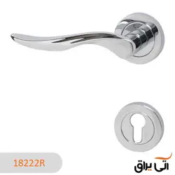 دستگیره ایران مدل 1822R رزت کروم براق - آتی یراق