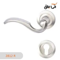 دستگیره ایران مدل 2812R رزت سیلور مات - آتی یراق