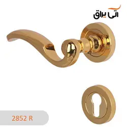 دستگیره ایران مدل 2852R رزت طلایی - آتی یراق