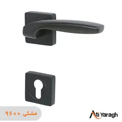 دستگیره کاوه صنعت مدل 9680R دو تکه مشکی - آتی یراق